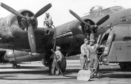 Fueling The B-17 | 482nd Bombardment Group (P)